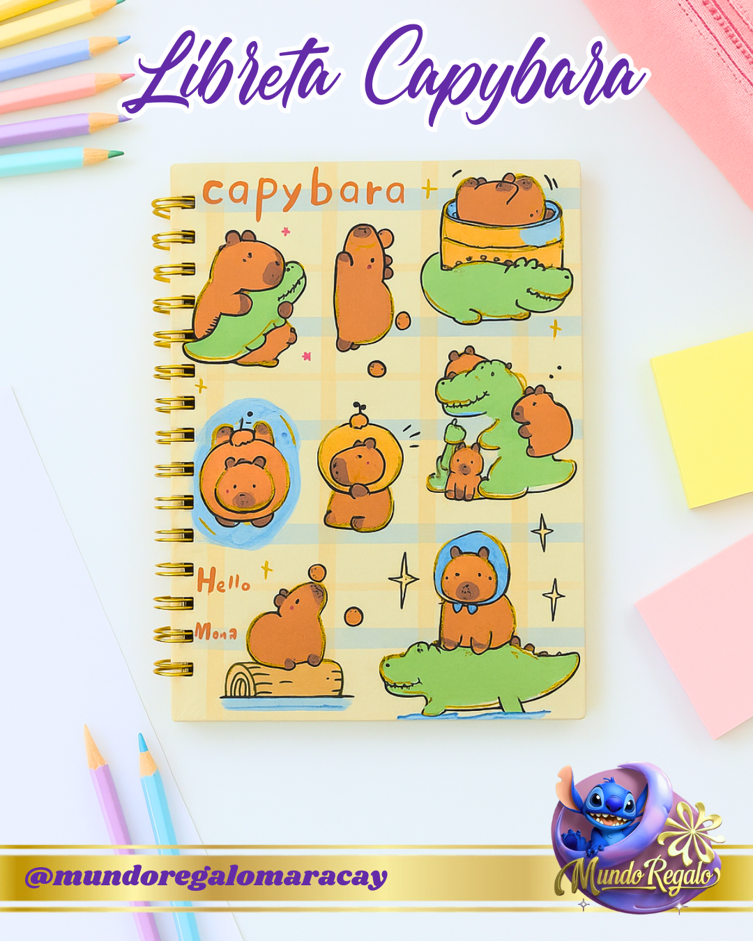 Libreta Capybara