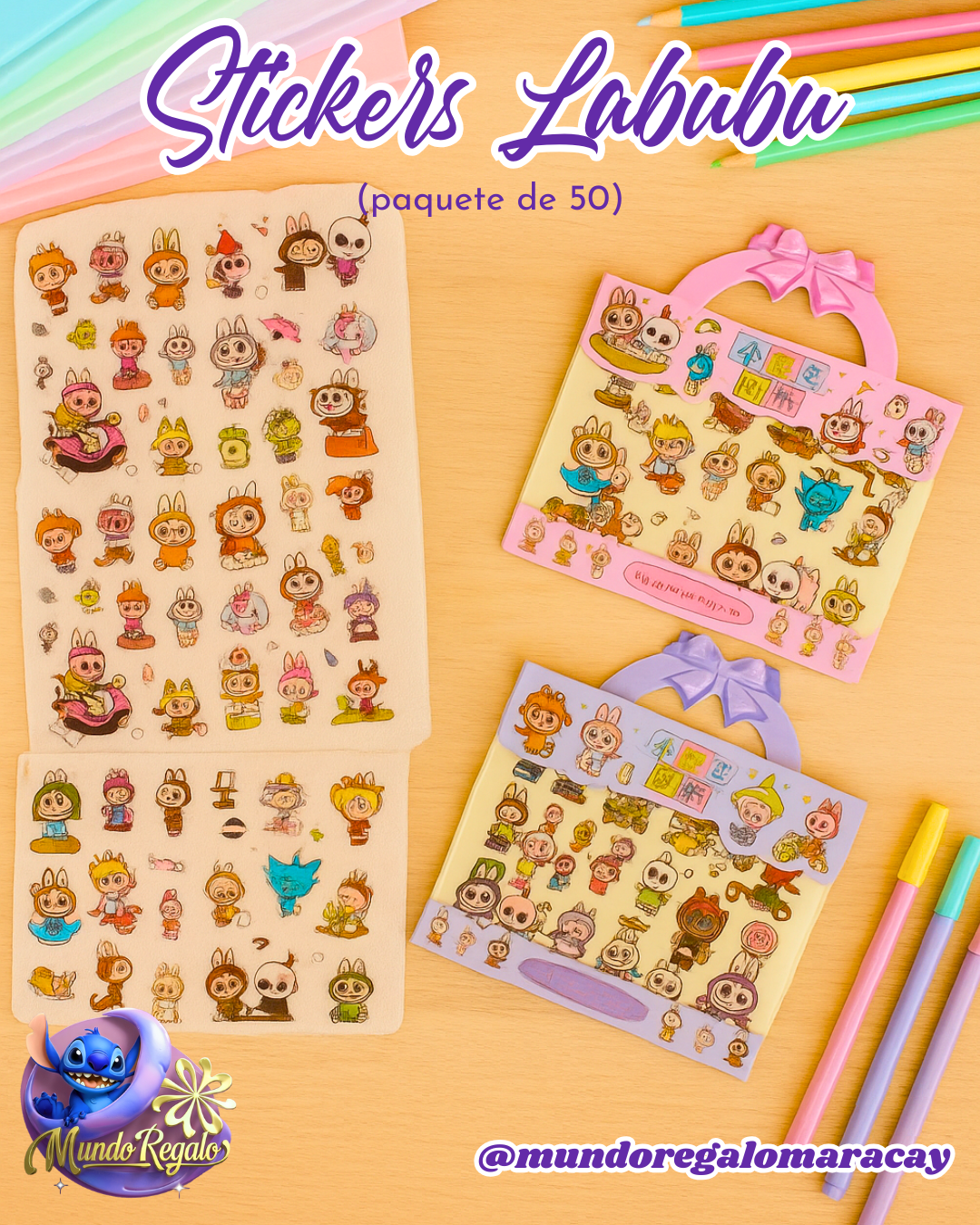 Stickers Labubu