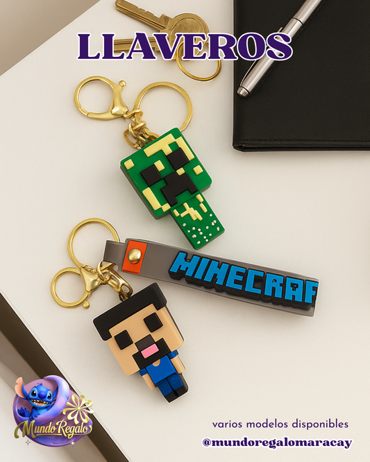 Llavero Minecraf