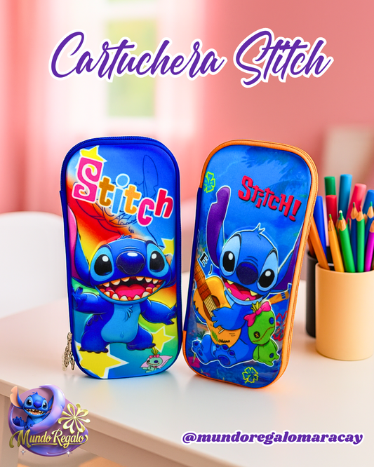 Cartuchera Stitch