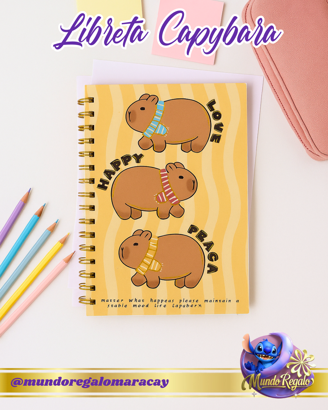 Libreta Capybara
