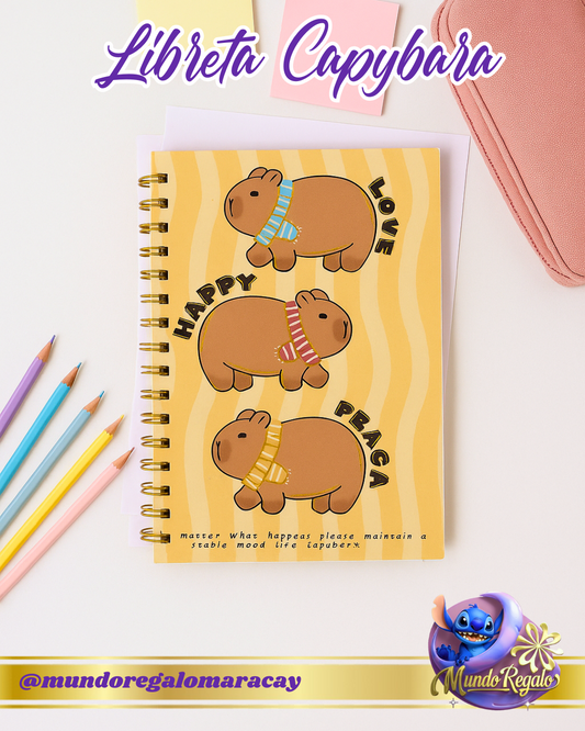 Libreta Capybara