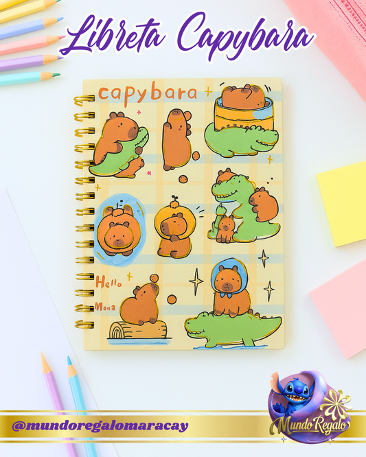 Libreta Capybara