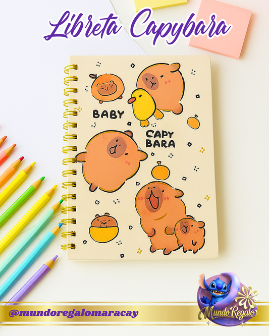 Libreta Capybara