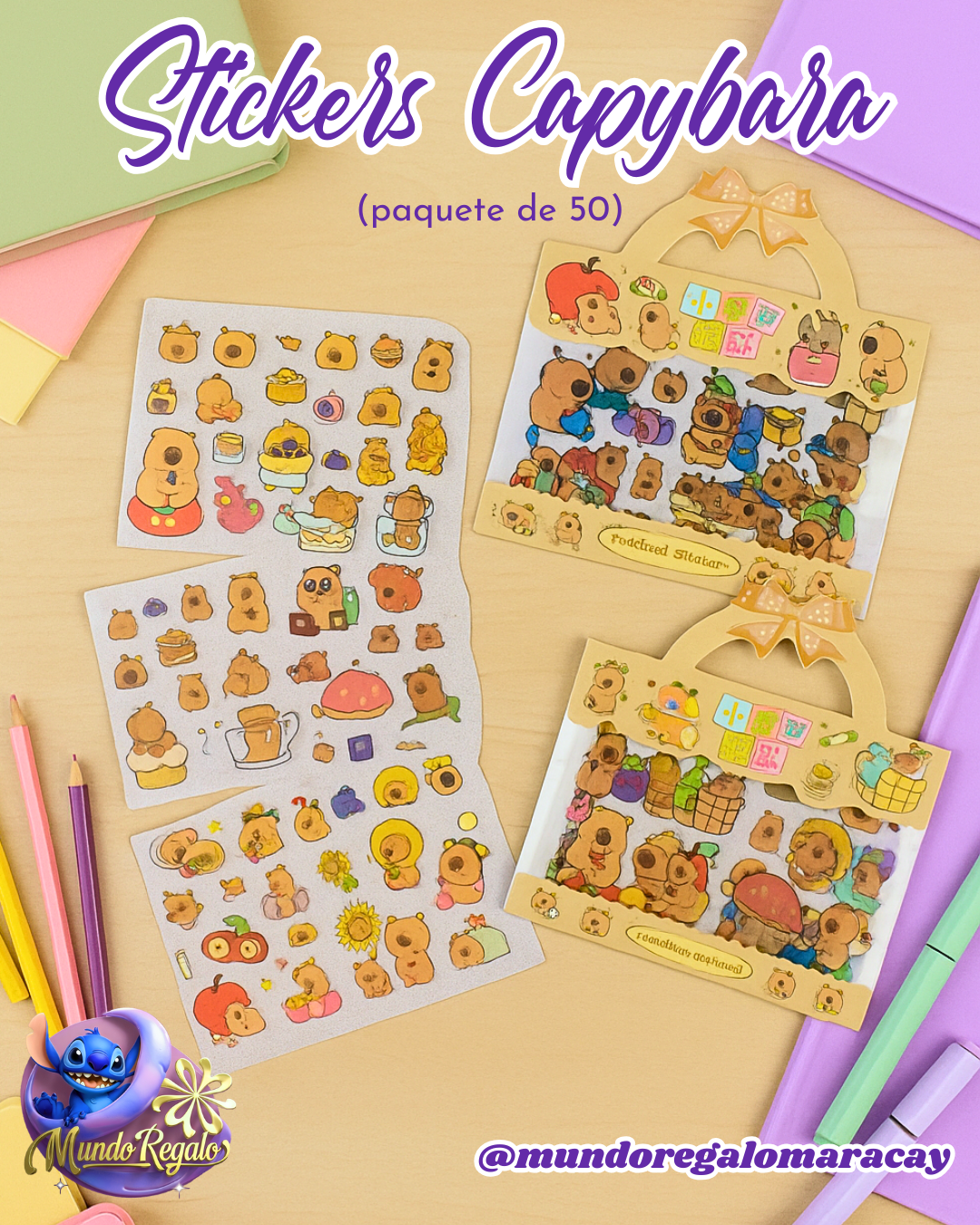 Stickers Capybara