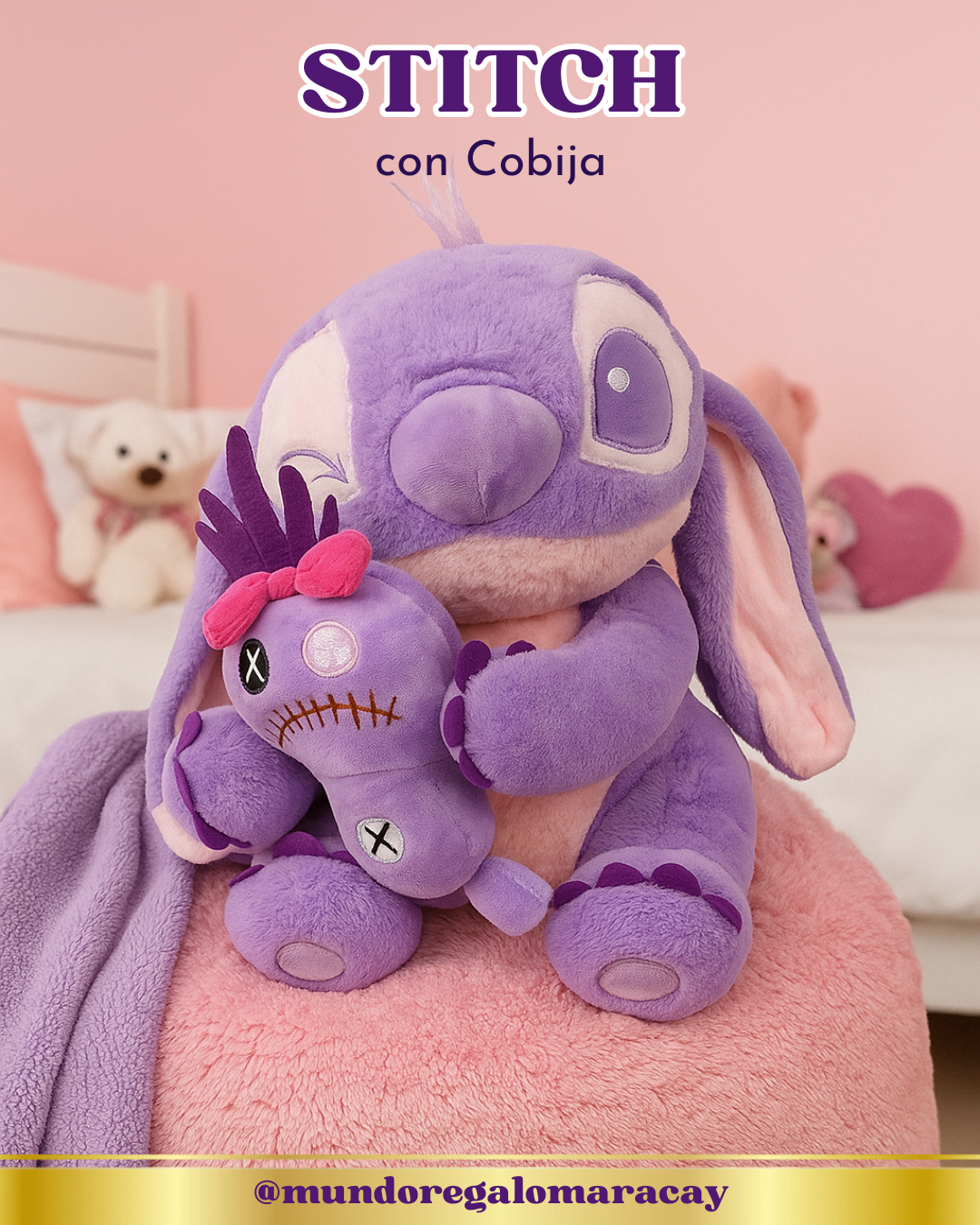 Stitch con Cobija
