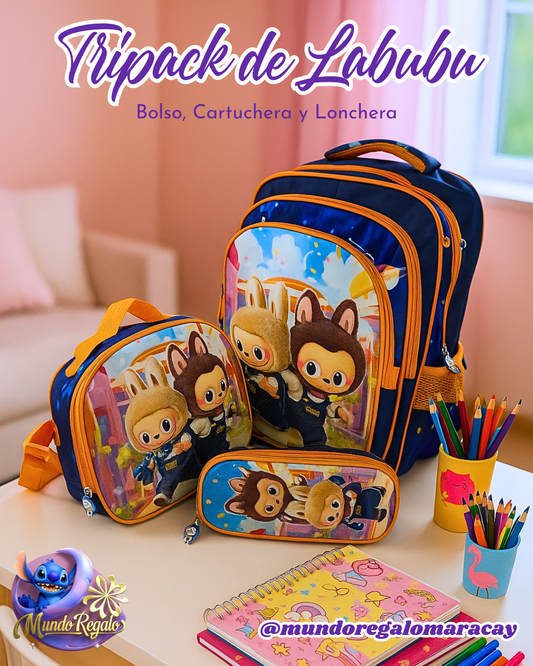 Tripack de Labubu